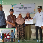 Penyerahan Bantuan Langsung Tunai (BLT)